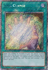 Soul Charge - RA04-EN222 - Platinum Secret Rare - 1st Edition